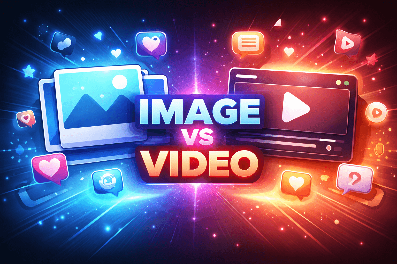 מה עדיף – סרטון או תמונה?